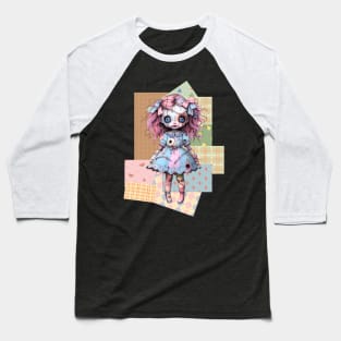 Fragmented Reflections Baseball T-Shirt